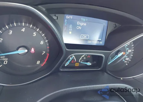 2014 Ford Focus Se from USA, damaged, VIN 1FADP3F21EL448587